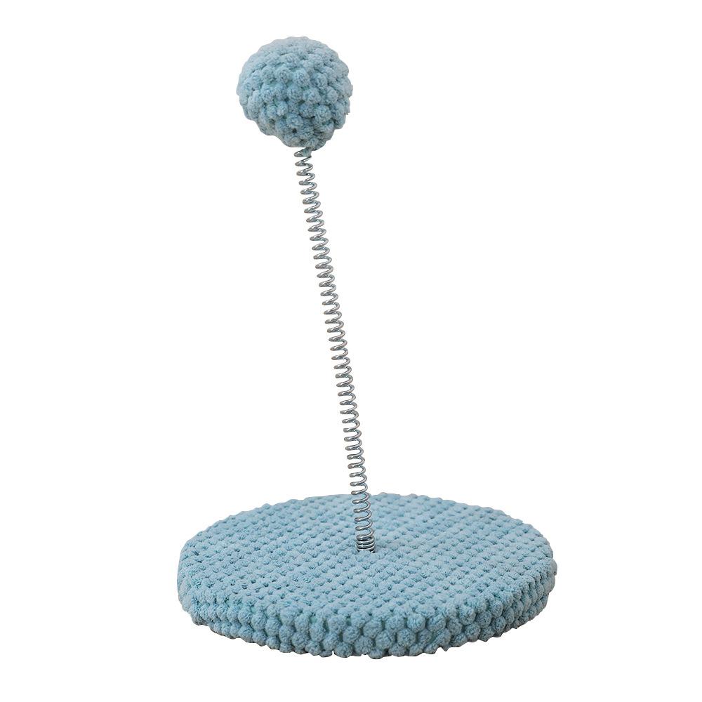 

1pc-Small Cat Scratch Board Self Hi Spring Ball Grinding Claw Toy