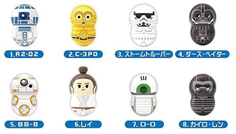 Coonuts STAR WARS All 8 Types Full Completion Star Wars