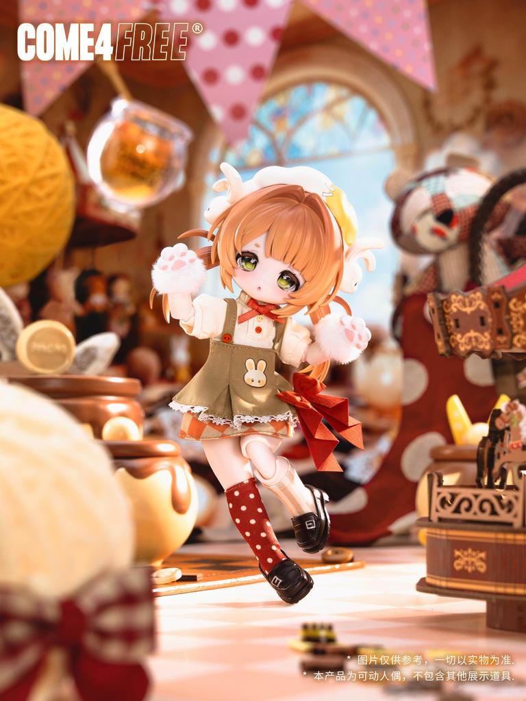 In Stock COME4FREE Bonni Rabbit Dream Box BJD Figure Ornament Model Assembled Action Figure Collection Gift