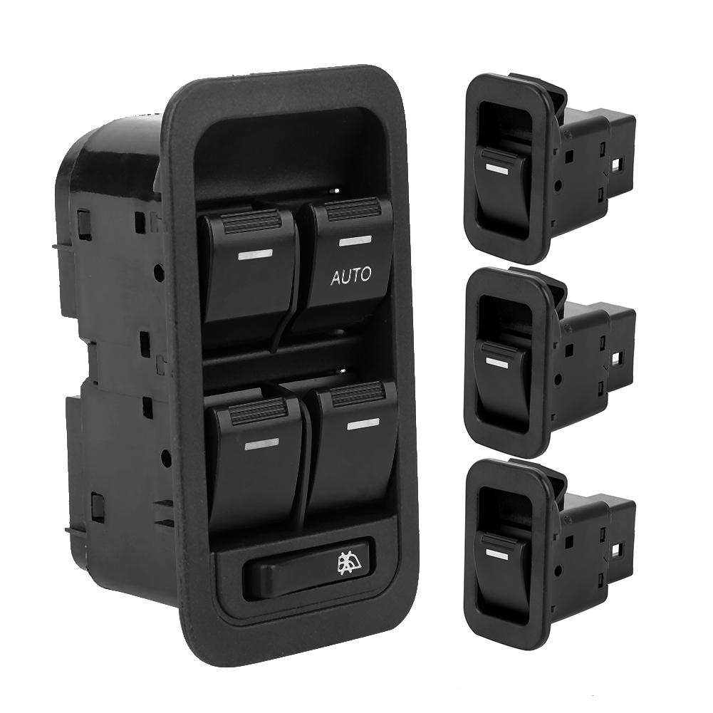 Car Power Window Master Switch Accessories Fit for Ford Territory (1 Main   3 Auxiliary Switch)