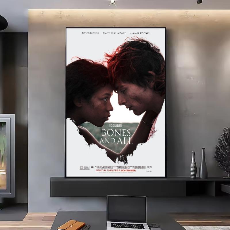 

2022 New Movie Bones And All Film Poster HD art sticky wall waterproof home living room bedroom bar aesthetic decoration 21cm×30cm NoFrame