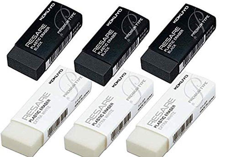 

Ластик KOKUYO Risale Premium Type x 3 x 3 Белый Черный Всего 6 штук Keshi-97 Keshi-91