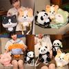 Adorable Plush Cartoon Panda Backpack For Kids Perfect For School And Play