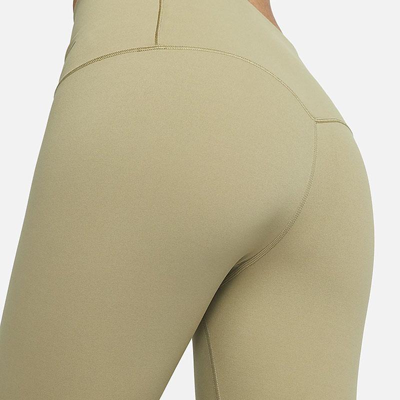 Nike Solid Color Low Intensity Training Quick Dry High Waist Sports Pants Women pants Green DQ6014-276