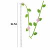Felt Teaser Cat Wand Flower Leaf Shaped Cat Interactive Toy Cat Teaser Rod  Interactive Playing