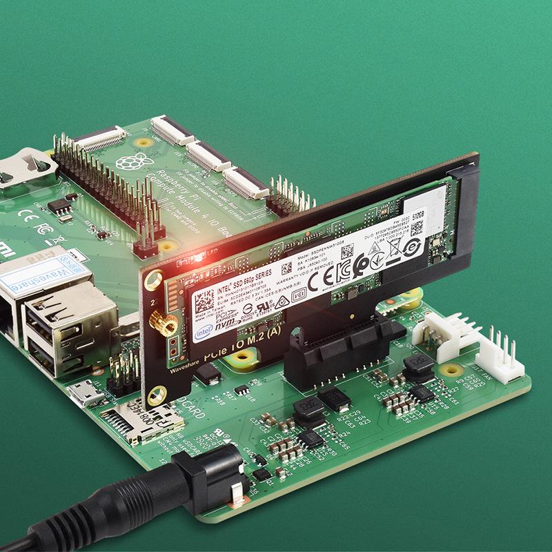 Raspberry Pi CM4 PCIe to M.2 SSD Adapter Card