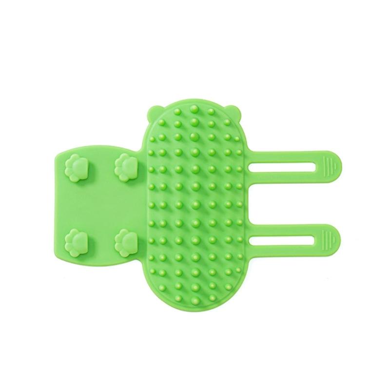 Soft Cats Selfs Groomer Silicone Cats Grooming Massage Brush Face Scratchers Pet Massage Shedding Tool for Table Legs