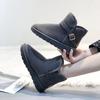 Shoes For Woman Round Toe Women's Snow Boots Wedge Heel Ankle Booties Stylish Offer Protective Promotion Anti Slip Goth 39