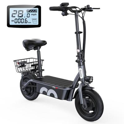 iScooter Trottinette Électrique F3 1000W Pour Unisexe Batterie 48V13Ah Autonomie 60km Pneus Pneumatiques 10 Pouces Freins à Tambour Doubles Pliable Ville Pratique E-Scooter