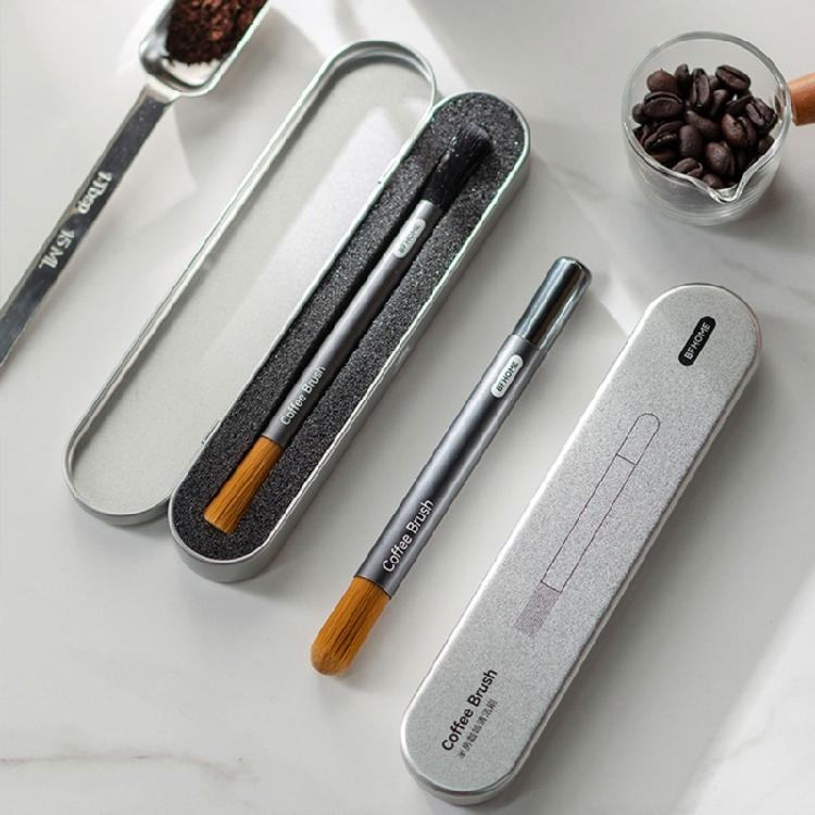 Coffee Brush Bar Groove Cleaning Brush Dusting Espresso Long Handle Brush