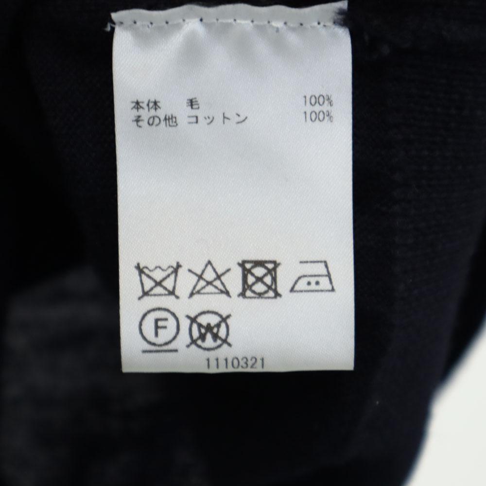 unused Tory Burch Long sleeve Frill sweater S Navy knit Women Used