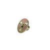 Triple-Hole Metric Iron Plate Nut (M6/M8/M10) Furniture Connector with Double-Ended Thread