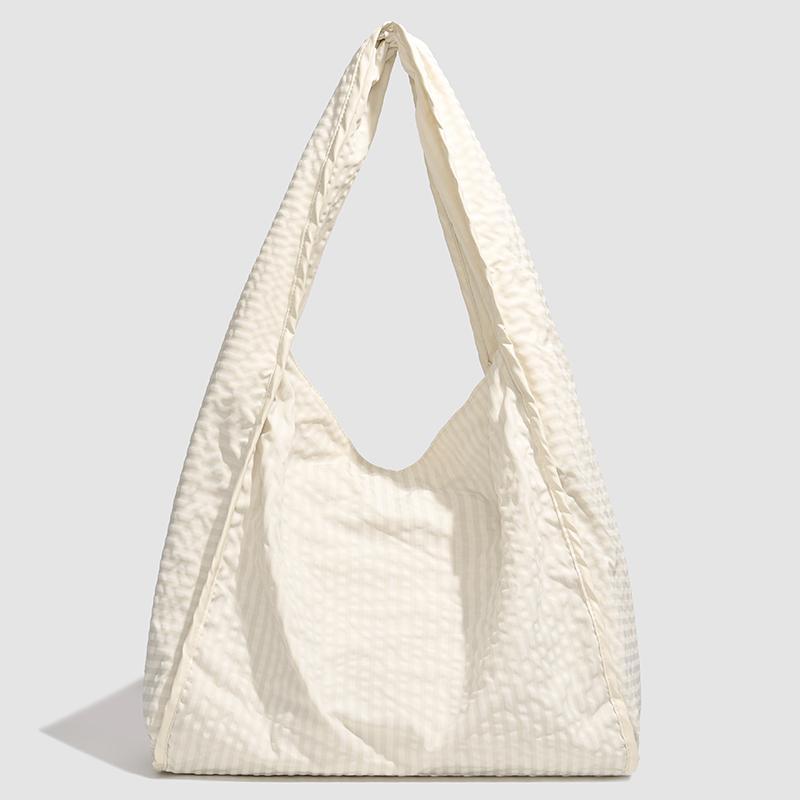 Plaid Tote Bag Women's Lightweight Large Capacity Shoulder Bag