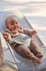 Baby Bjorn Bouncer Balance Soft Air from 1 month old foldable genuine product warranty ~ Silver/White Lightweight, quiet, [Japanese included]