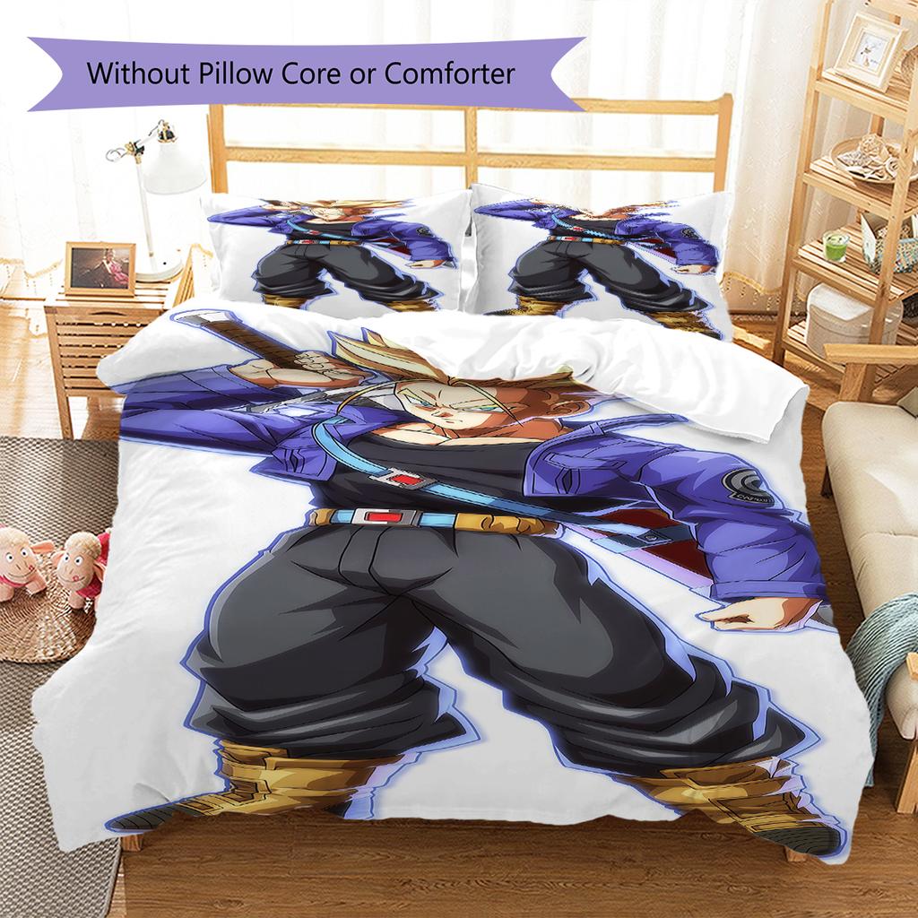 Trunks Pattern Bedding,Quilt Set Quilt Cover Pillowcase Home Birthday Gift (1 * Duvet Cover + 2 * Pillowcase, Without Core)