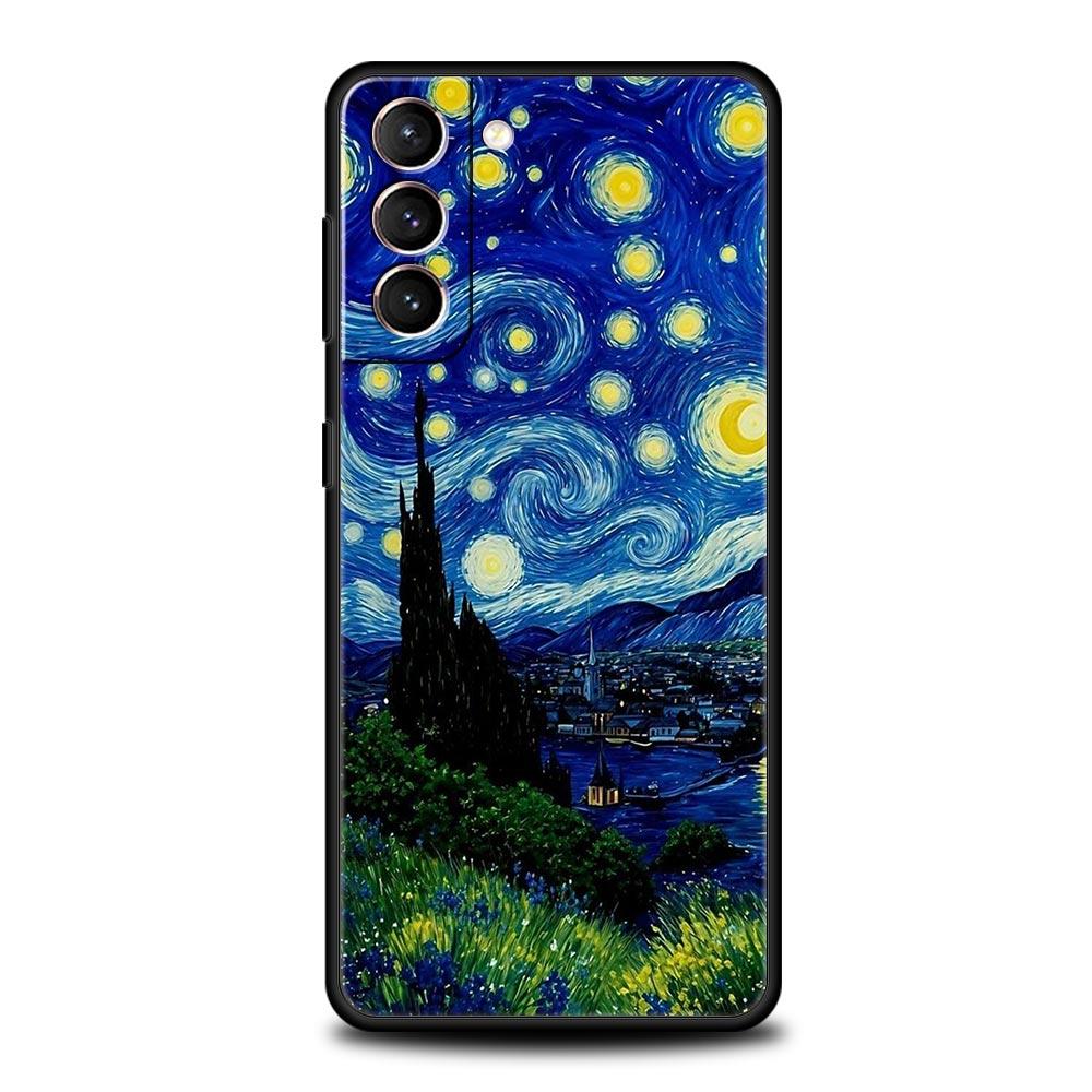 Claude Monet Garden Paint Art Soft Phone Case For Samsung Galaxy S25 Edge S24 Plus S23 FE S22 S21 S20 Ultra 5G S10 Protect Cover
