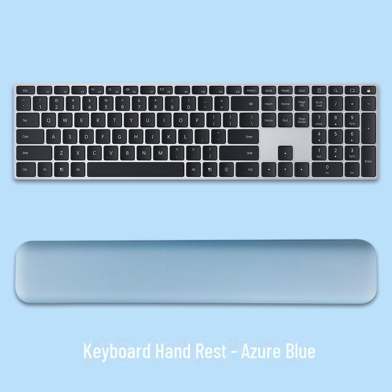 Ergonomic Memory Foam Mouse Pad and Keyboard Wrist Rest