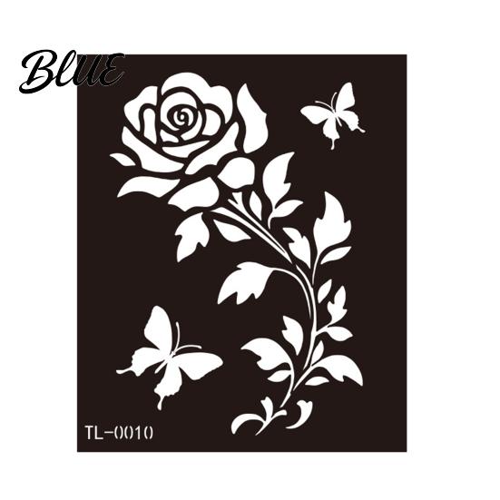 DIY Henna Stencil Tattoo Stencil Reusable Tattooing Template