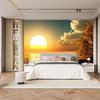 Sunset On The Sea 3d Wallpaper Mural Sea Sky Wall Murals For Bedroom Boys Girls Kids Room Living Room Backdrop Wallpaper
