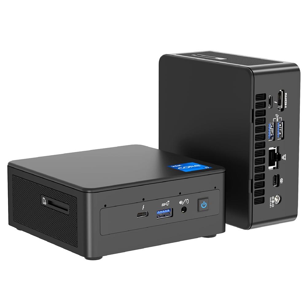 Mini PC Intel NUC 11, Intel Core i7-1165G7 Quad Core jusqu'à 4,7 GHz, 32 Go de RAM DDR4, 1 To SSD