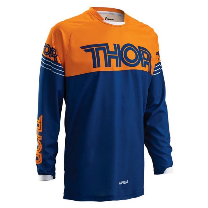 THOR Downhill Jersey Long Sleeve Quick-Dry Breathable Off-Road Motorcycle Riding Shirt Men Women Use