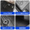 3D TPE Floor Mats for Toyota Yaris Yaris Cross 2020-2026 Waterproof All Weather Cargo Liners RHD JDM Genuine Custom Fit 3PCS