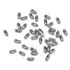 Silver Tone Stainless Steel Ball Chain Connector Clasps for DIY Necklace Bracelet Jewelry Making 50pcs/lot