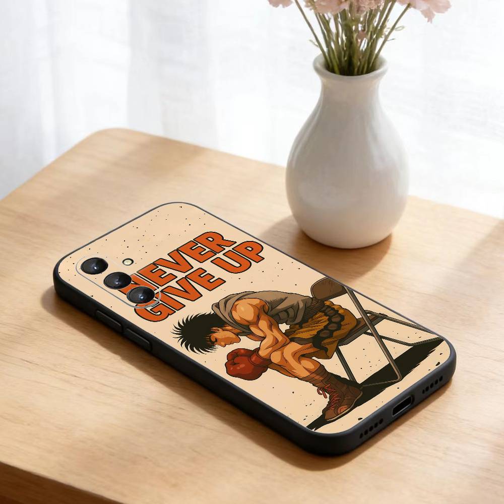 Anime Baki H-Hanmas   Phone Case For Samsung Galaxy A73,A21s,A22,A31,A52,A53,A71,A41Soft Black Shell