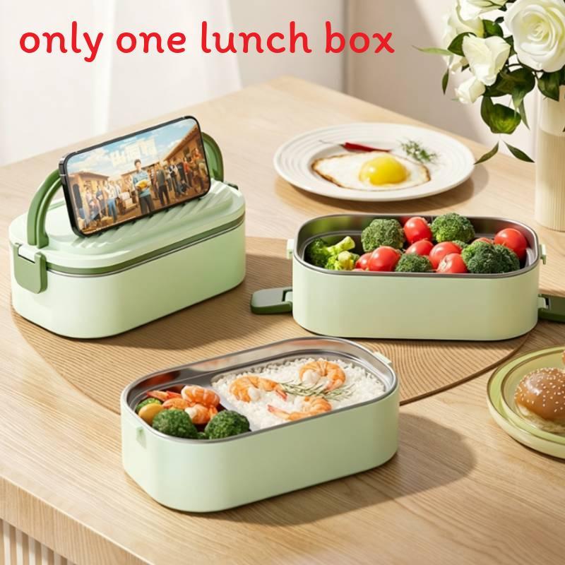 304 Stainless Steel Insulated Bento Box For Office And School Use