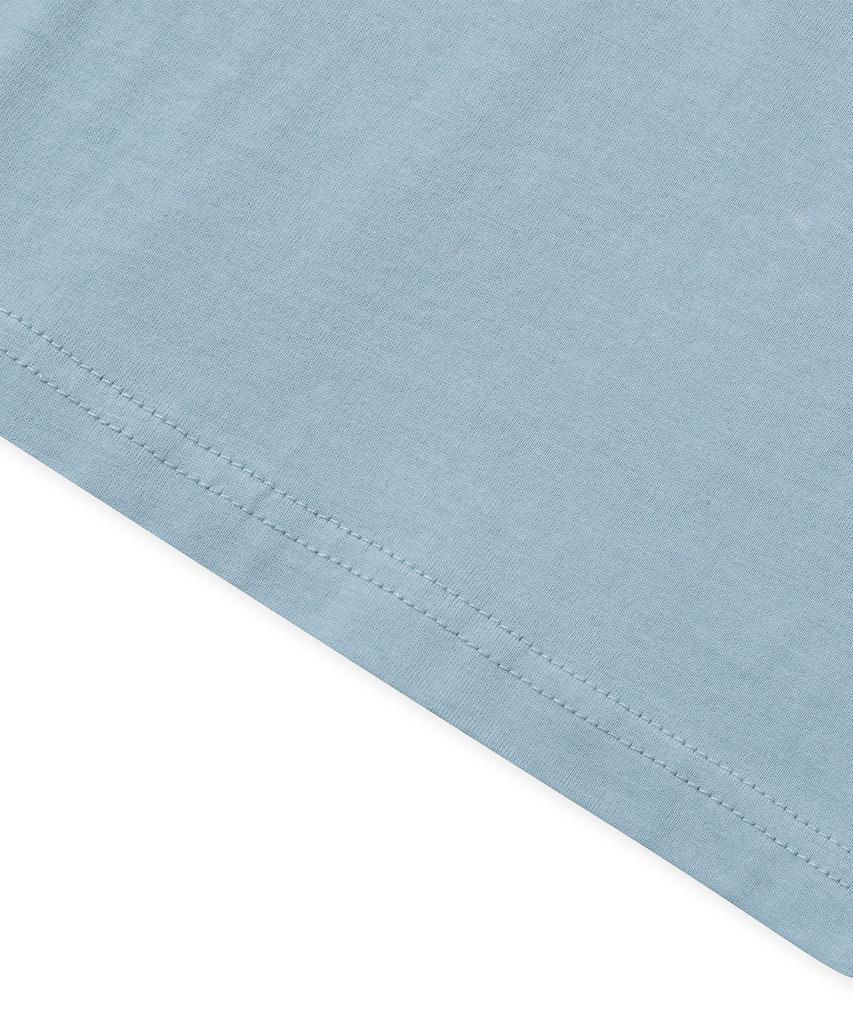 BROWNBREATH Cursorily Tee - Sky Blue