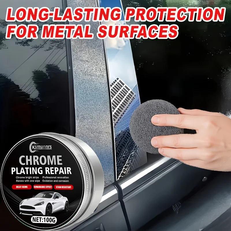 Chrome Parts Restoration Cream Rapid Rust And Stain Removal Body Appearance Improvement Original Gloss Recovery