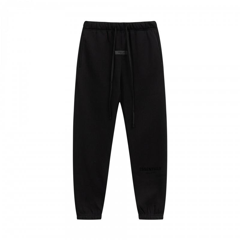 FOGICON Herren Streetwear Fleecegefütterter Hoodie Jogginghosen Set Lockerer Sitz Baumwollmischung Buchstabendruck Lässiges Outfit
