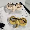 High-quality Glasses Display Resin Elephant Eyeglass Holder Cute Glasses Display Stand Desktop Jewelry Storage Tray for Home