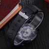 Precise Quartz Watch Men Hollow Round Dial Vintage Casual Formal