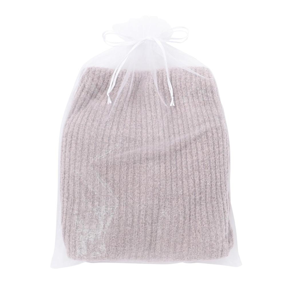 Francfranc Moist Feather Knit Glitter 2025 Relaxed Knit Dress Dress, Pink, Model,