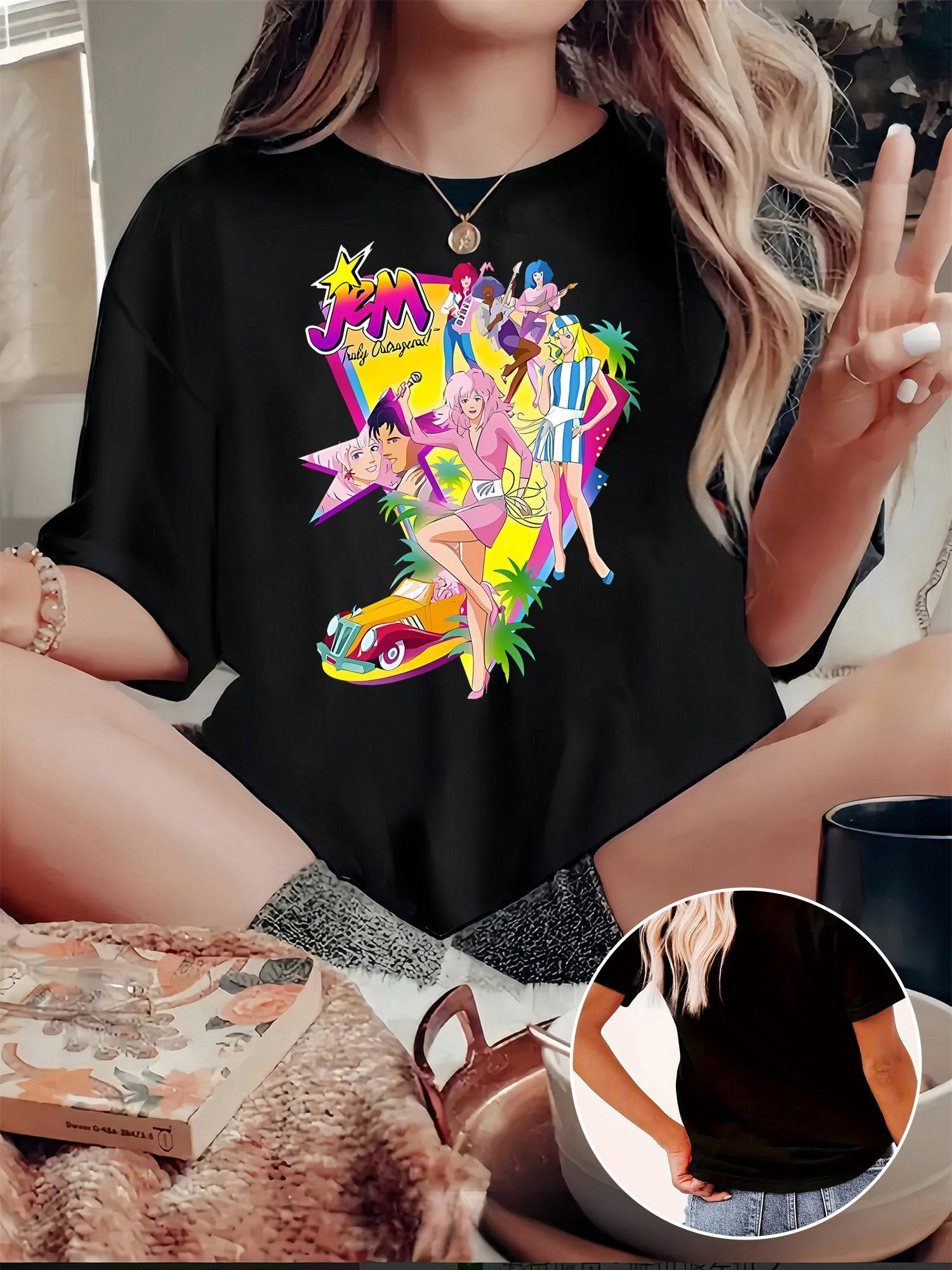 Jem and the Holograms Truly Outrageous retro style T-shirt S