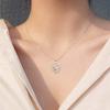 Heart Girls with Horse Pendant Necklaces Rose Gold Charm Necklace Jewellry