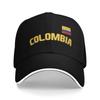 Colombia Heart Colombian Heartbeat Vintage Colombia Map Sun Baseball Cap Spring Unisex Trucker Hat Cool Outdoor Sports Snapback Cap