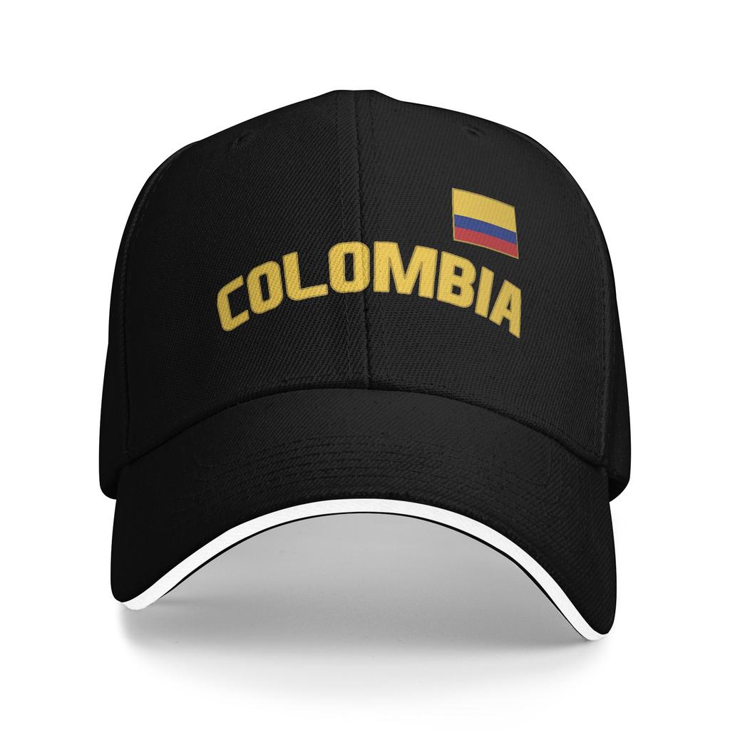 Colombia Heart Colombian Heartbeat Vintage Colombia Map Sun Baseball Cap Spring Unisex Trucker Hat Cool Outdoor Sports Snapback Cap