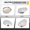 A65P-Car Door Rearview Mirror Cover Paste Type Door Wing Mirror Cap For Mitsubishi Triton L200 2005-2014 Pajero Sport 2011