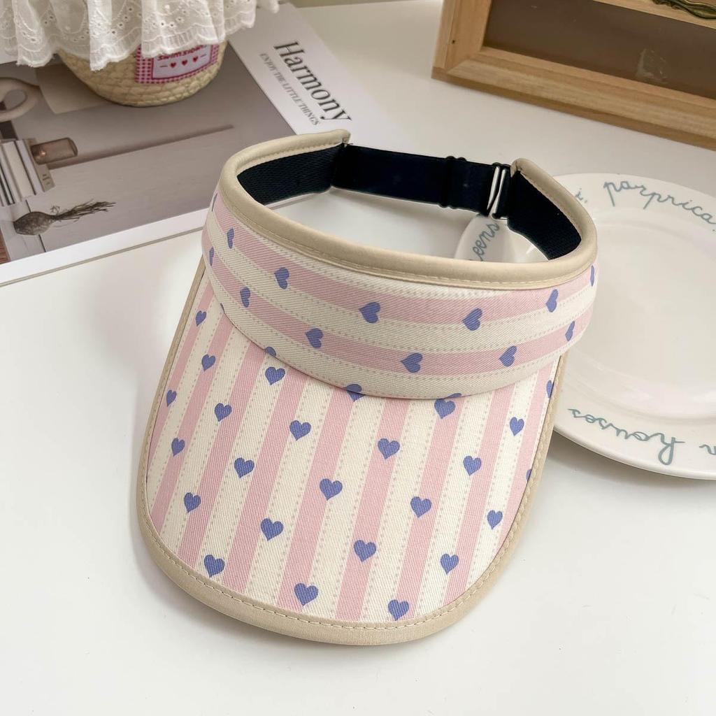 Versatile Striped Wide-Brim Sun Hat
