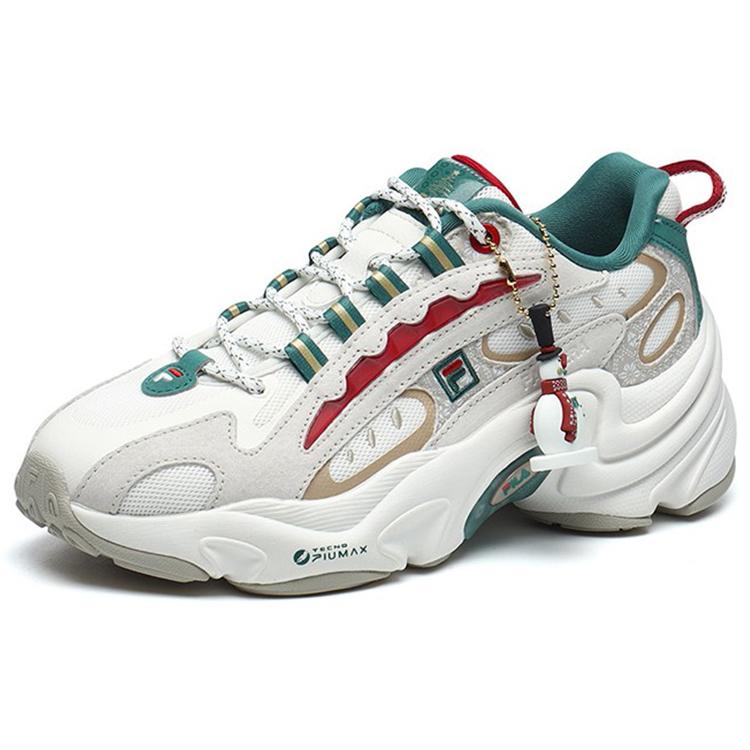 New FILA Pantera 'White Green Red' Women's F12W216128FSL