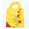 1pc Reusable Grocery Shopping Bag | Leak Proof, Square Shape, Foldable Tote With Cute Strawberry Design And Clutch Accessory