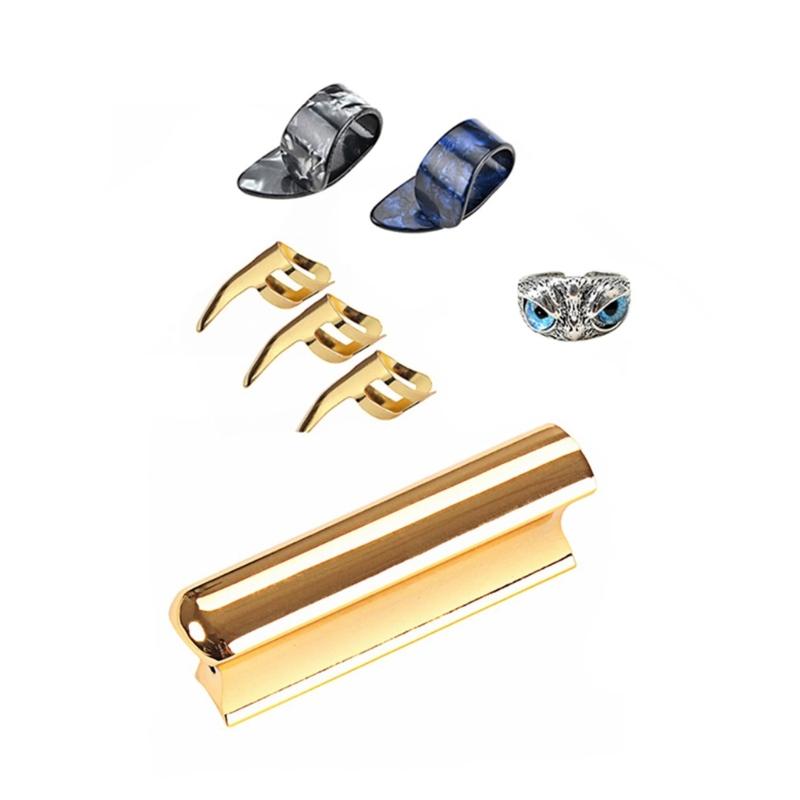 Professional Grade Stainless Steel Guitar Slide Bar Compatible With Various String Instruments