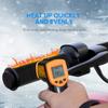Motorcycle Anti-Slip Heated Handgrips 5V USB 6 Gear Warmer Electric Heated Grip Cover Anti Vibration Anti Slip Fast Heating Kits