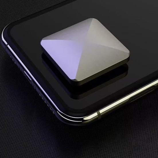 Kinetic Desk Overturn Spinning Toy Metal Fingertip Flip Fidget Toy Decompression Pocket Kinetic Energy Spinner Office Stress Relief Rotary Desk