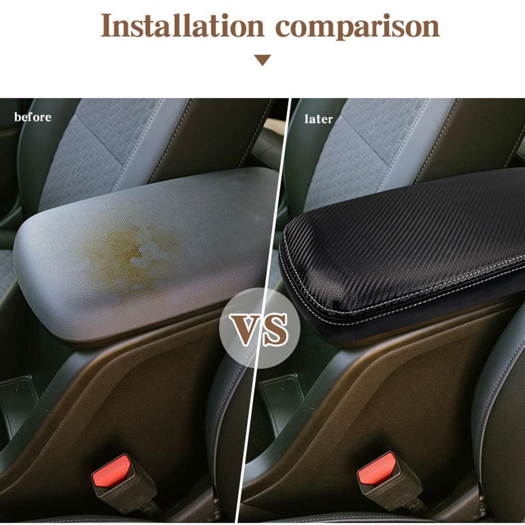 Center Console Pad Bil Armstöd Kuddar Skydd Armstöd Box Protector Pad för 2015-2022 Bilinredningstillbehör