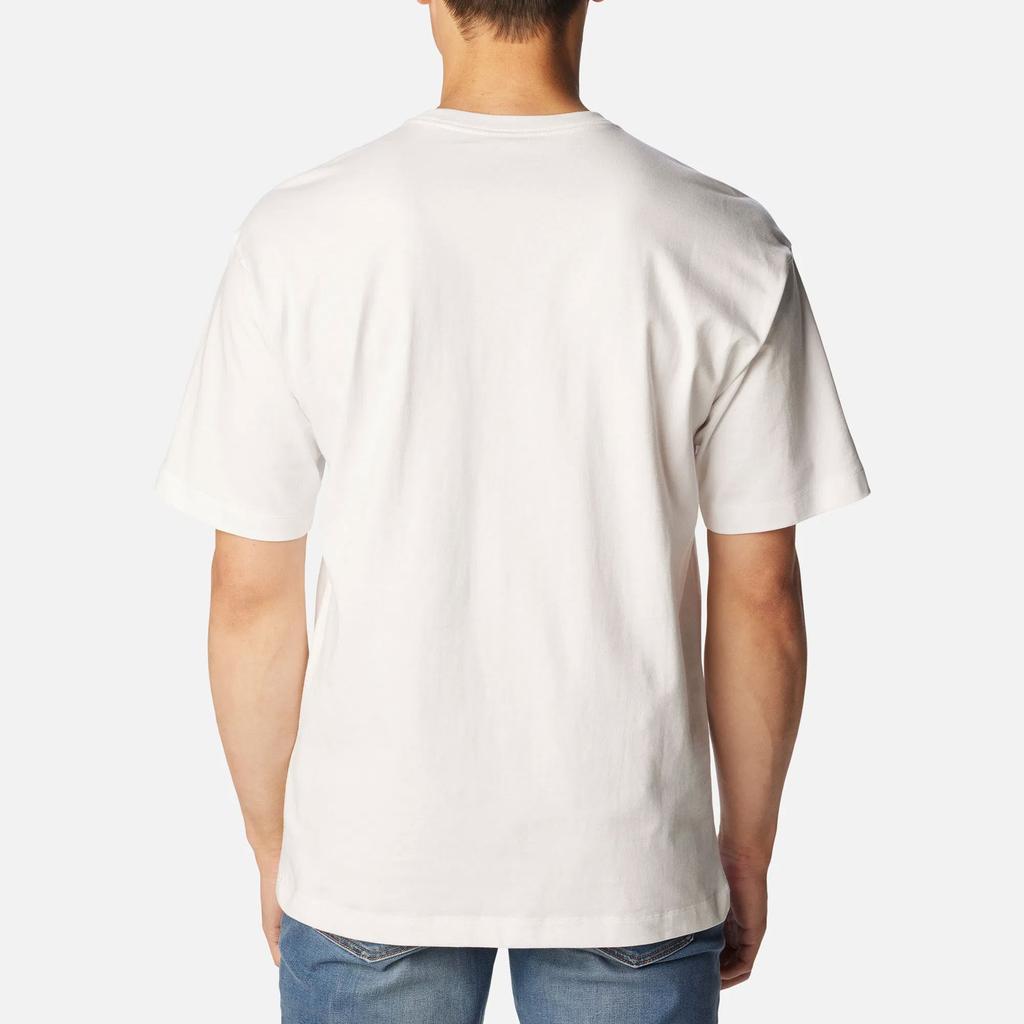Columbia Landroamer™ Solid Outdoor Loose Fit Crew Neck Short Sleeve T-Shirt Unisex Tops White C52AM5099-100