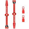 BUCKLOS Bicycle Tubeless Valve 40/44/55/60/80/100MM Bike Valve Cap Bicycle Valves Adapter F/V To A/V Road Bike Presta Valves2