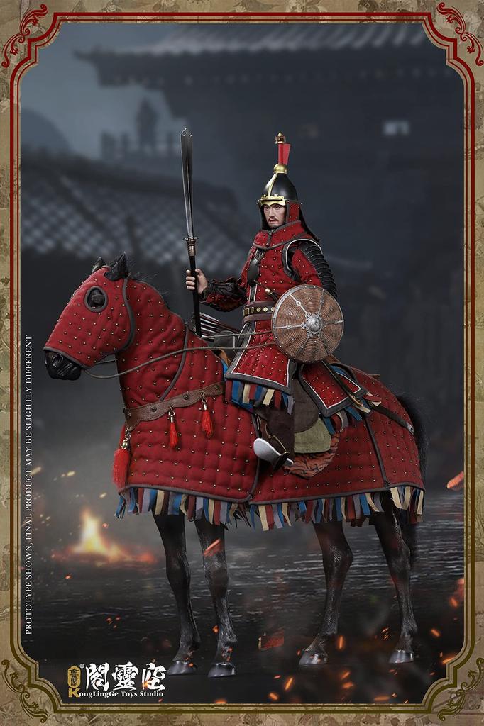 Action Figure Red Horse Tackle and Horse Not [TOYBARJAPAN] 1/6 Accessories/KLG KLG-D202012A (doll Included)